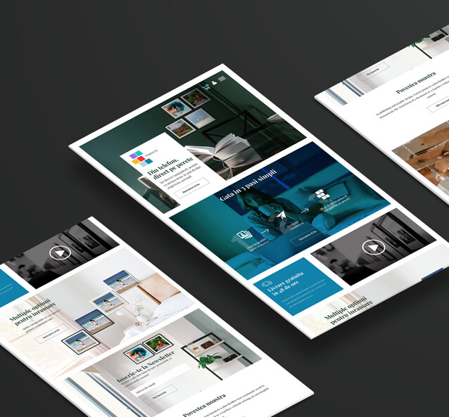 site web custom