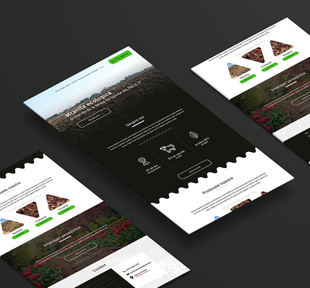 site web custom