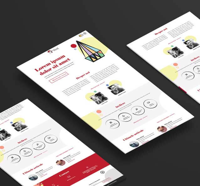 site web custom