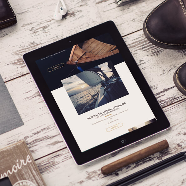 realizare site de prezentare profesional
