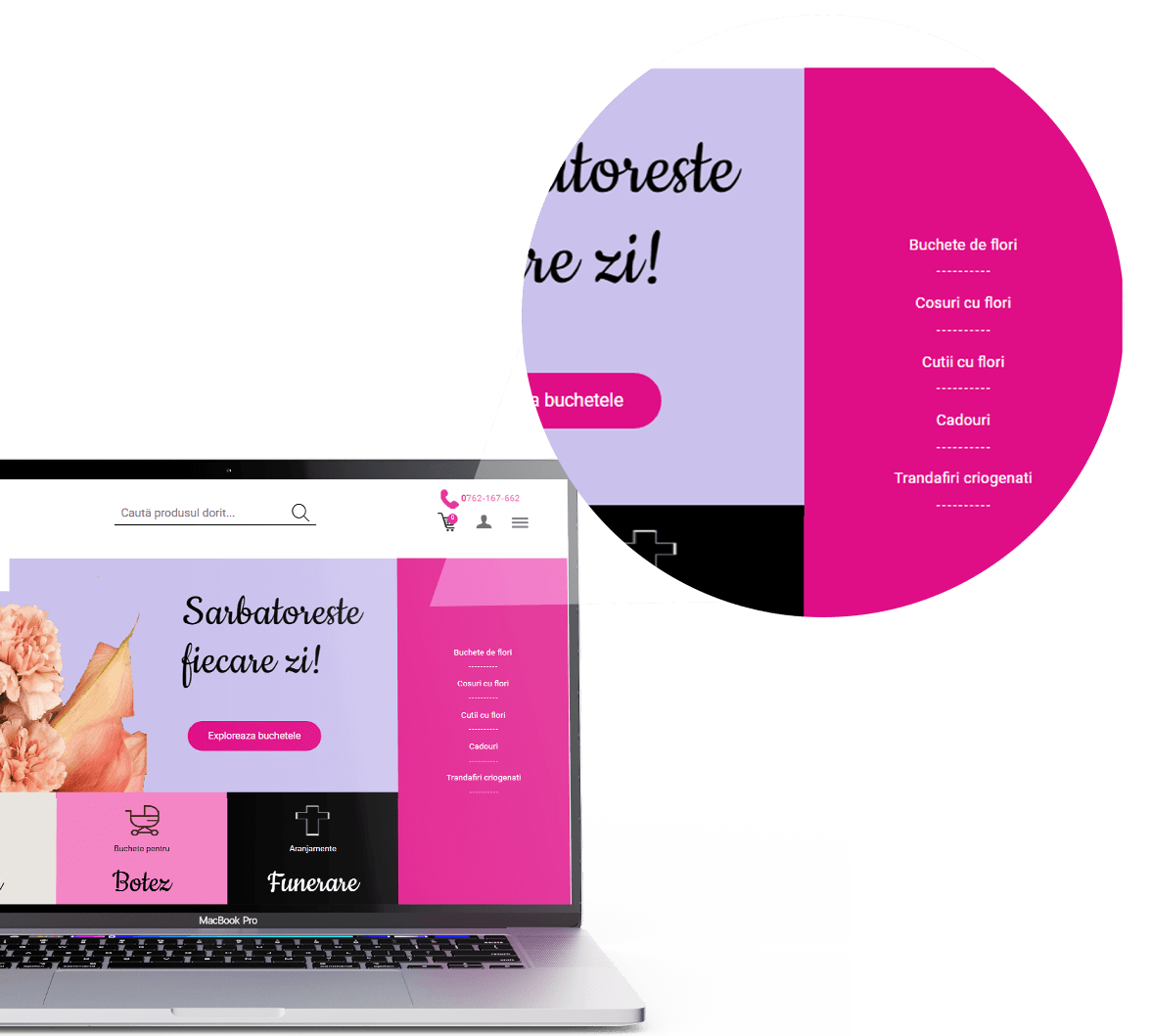 site unic cu soft de rezervari integrat