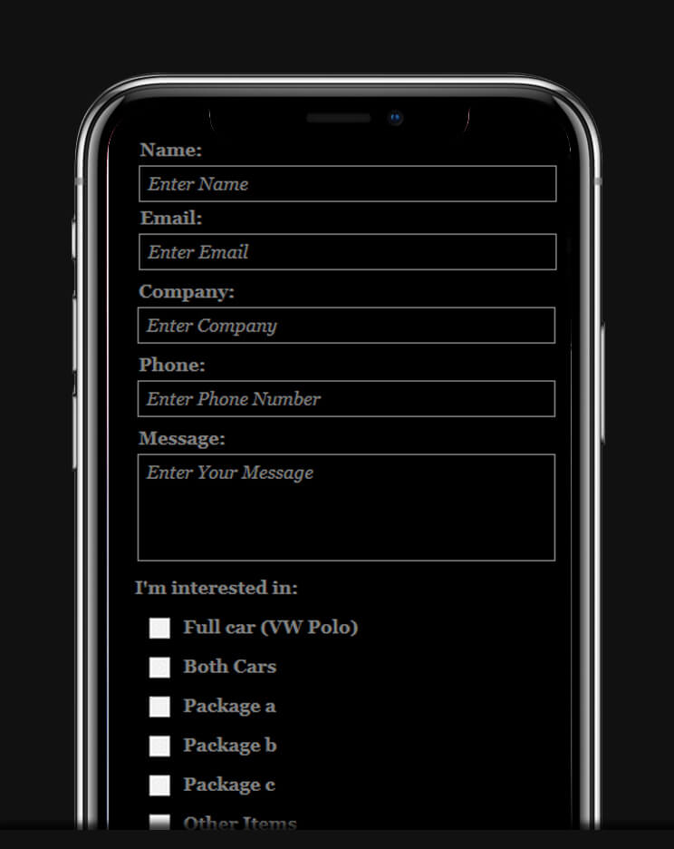 creare site custom