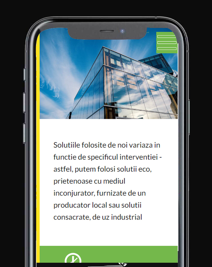 site unic de prezentare