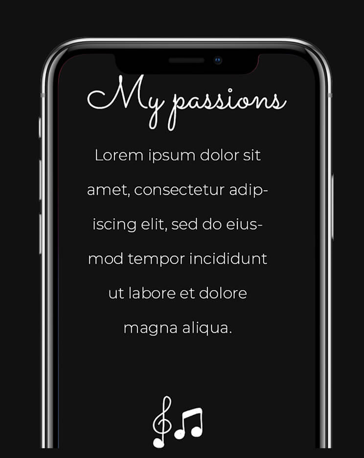 site unic de prezentare