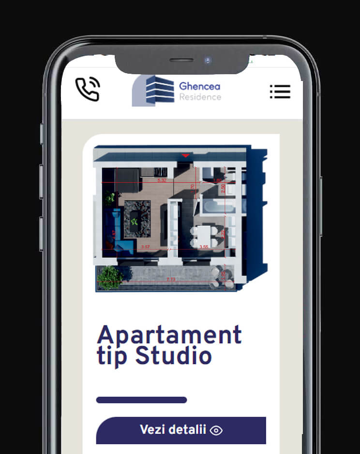 site unic de prezentare