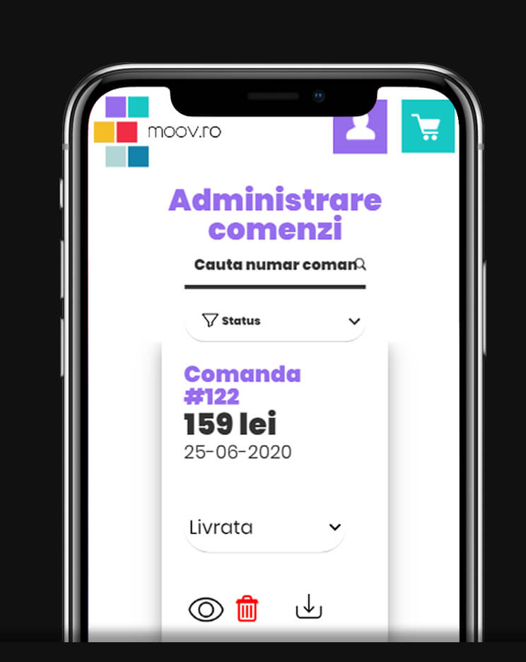 creare magazin online personalizat