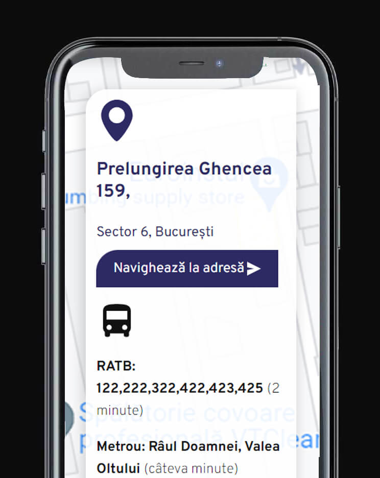 site unic de prezentare