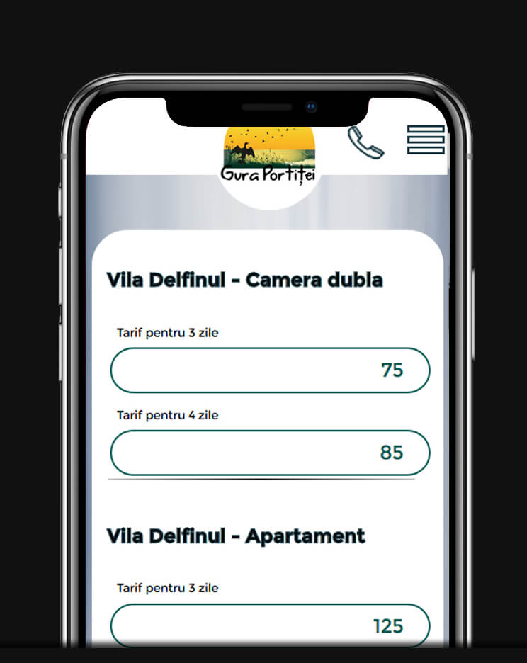 software hotelier integrat in site