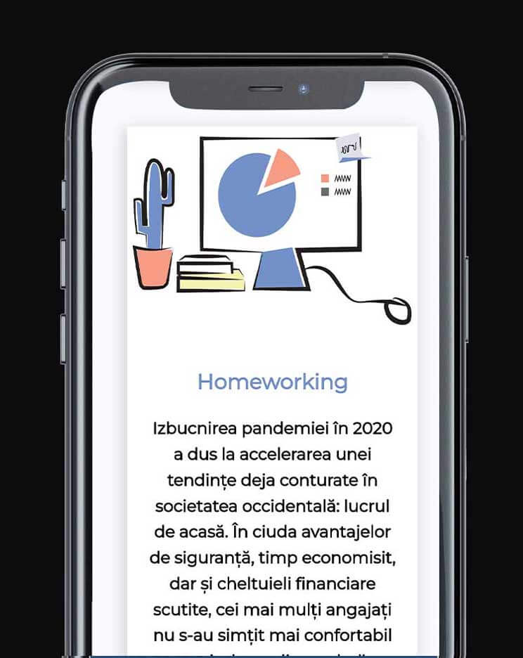 site unic de prezentare