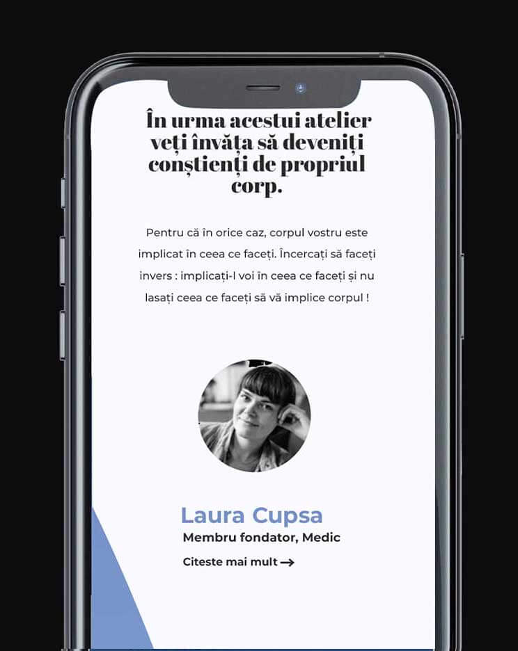site unic de prezentare