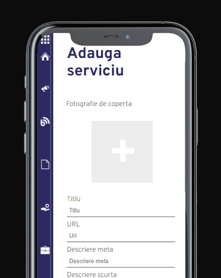 site de prezentare cu SEO