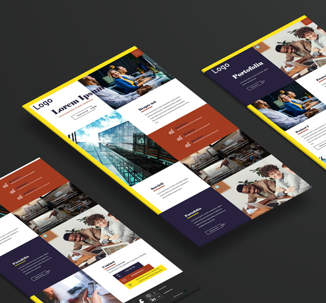 verisunea 2 card layout de deisgn site